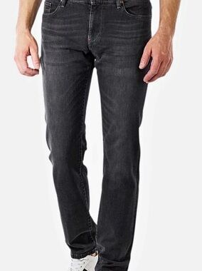 NWT Alberto Pipe Lefthand Denim Jeans Dark Grey Men’s 35x34